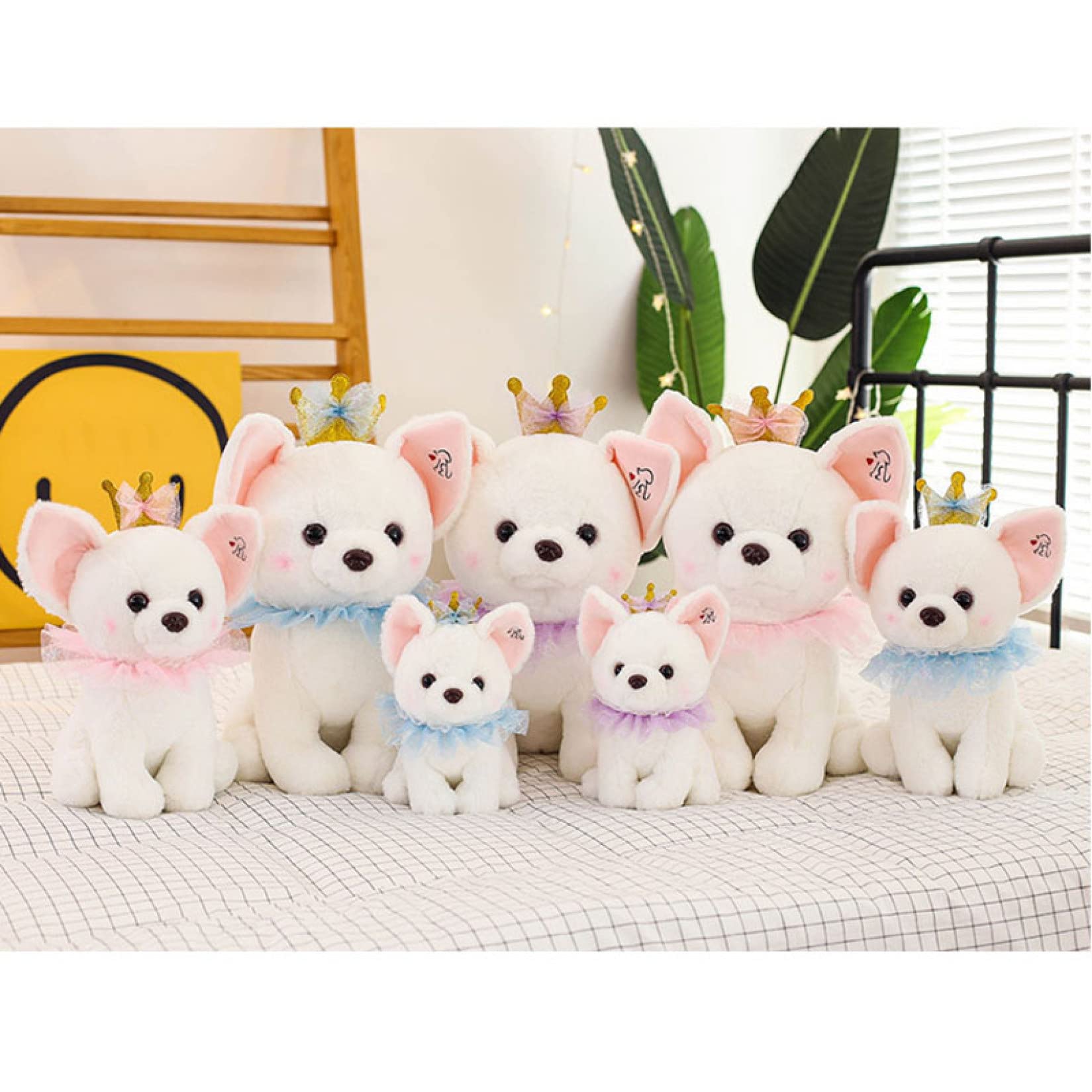 Amazon | [ハウスXIN] イヌぬいぐるみ クッション ブルー 大